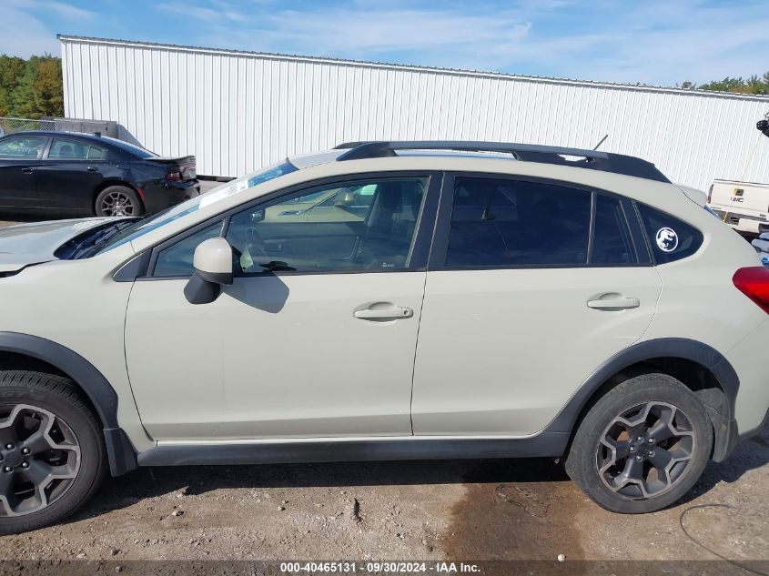 JF2GPACC1E8259208 2014 Subaru Xv Crosstrek 2.0 Premium