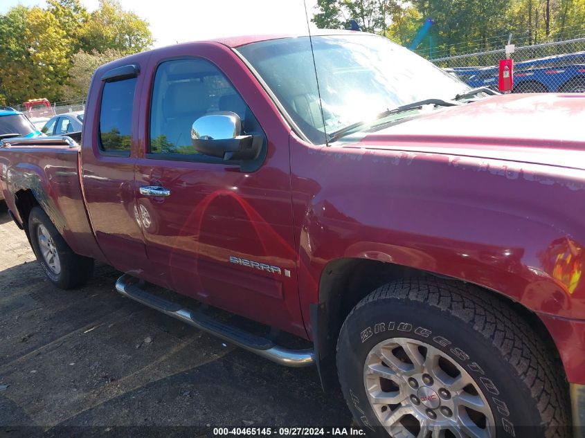 2007 GMC Sierra 1500 Slt VIN: 2GTEK190971651070 Lot: 40465145