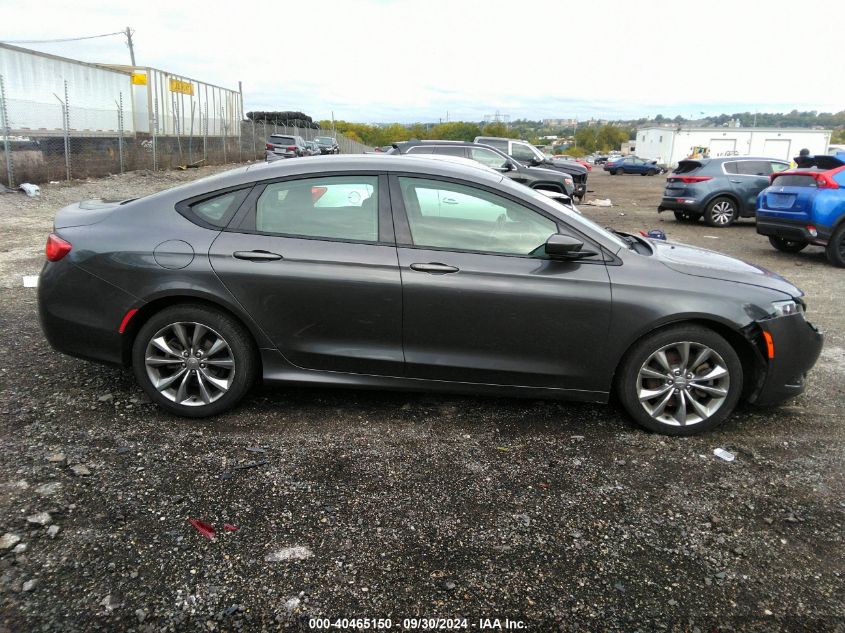 2015 Chrysler 200 S VIN: 1C3CCCBG6FN522356 Lot: 40465150