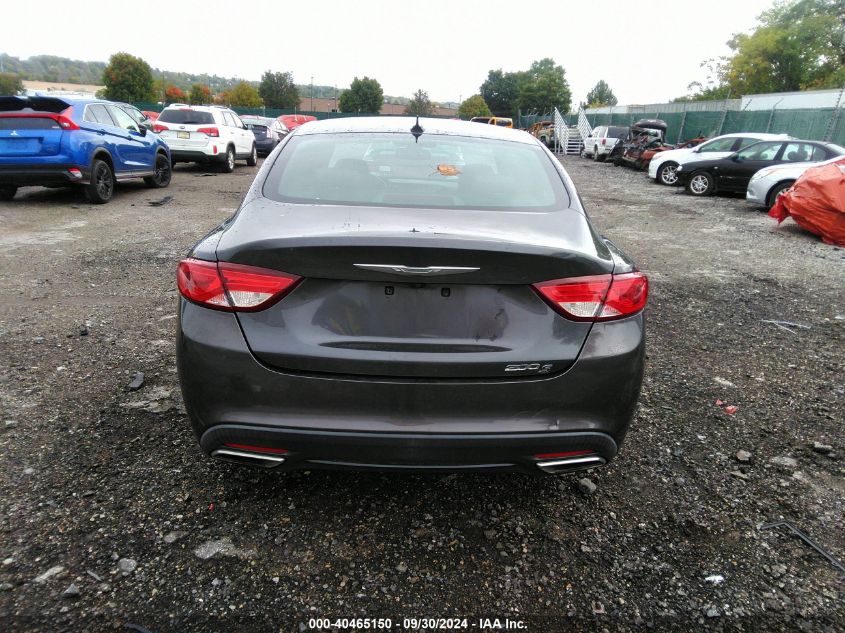 2015 Chrysler 200 S VIN: 1C3CCCBG6FN522356 Lot: 40465150