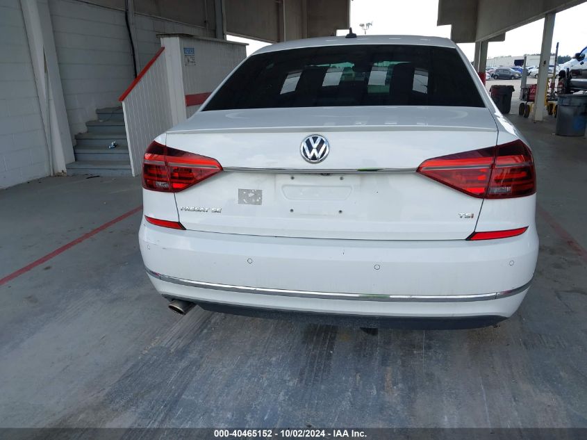 1VWBA7A34JC020109 2018 Volkswagen Passat 2.0T Se