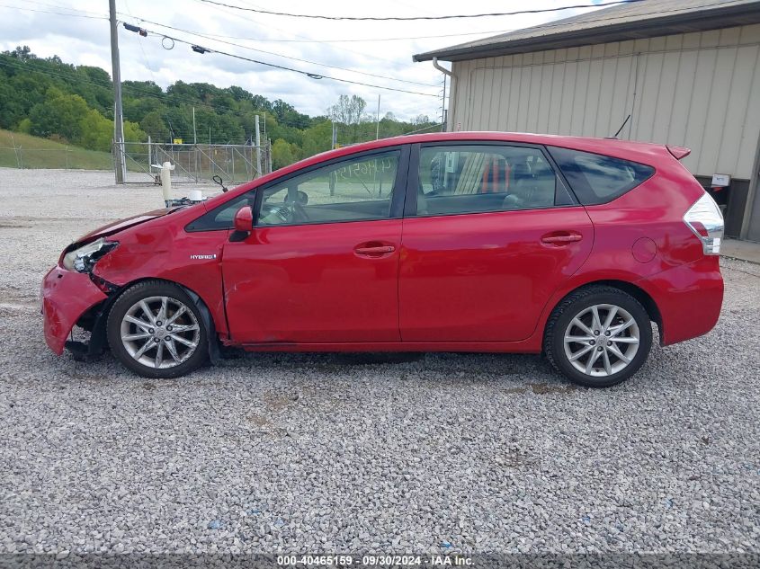 2012 Toyota Prius V Five VIN: JTDZN3EU3C3128242 Lot: 40465159