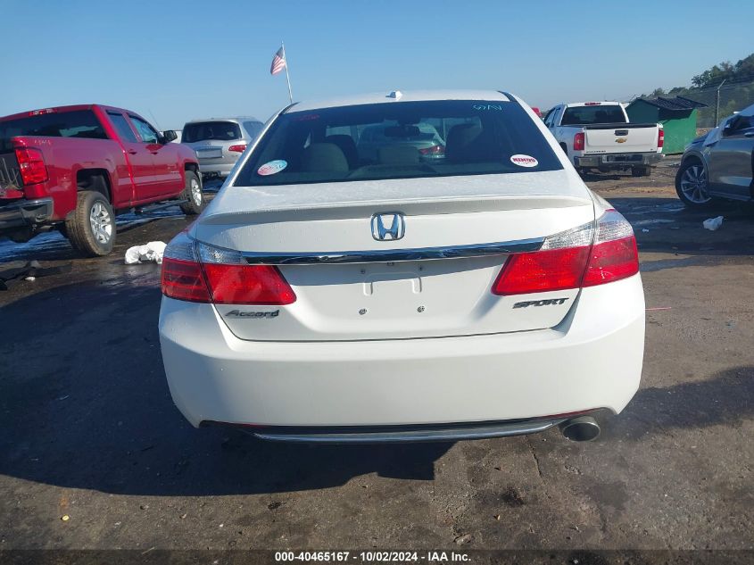 1HGCR2F86EA180907 2014 Honda Accord Ex-L