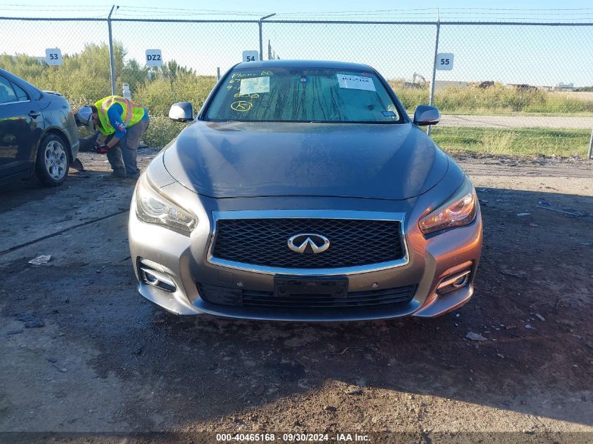 2016 Infiniti Q50 Premium/Sport VIN: JN1EV7AP3GM303730 Lot: 40465168