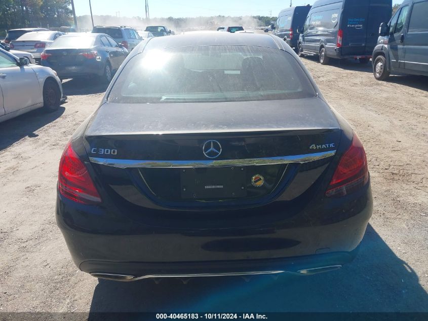 55SWF8EB6KU311016 2019 Mercedes-Benz C 300 4Matic