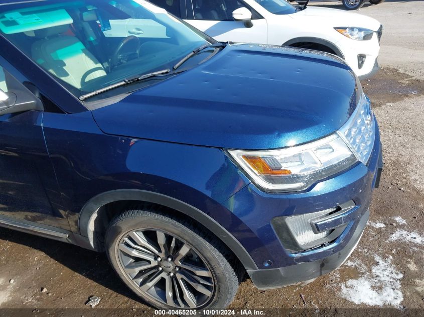 2016 Ford Explorer Platinum VIN: 1FM5K8HT6GGC71381 Lot: 40465205