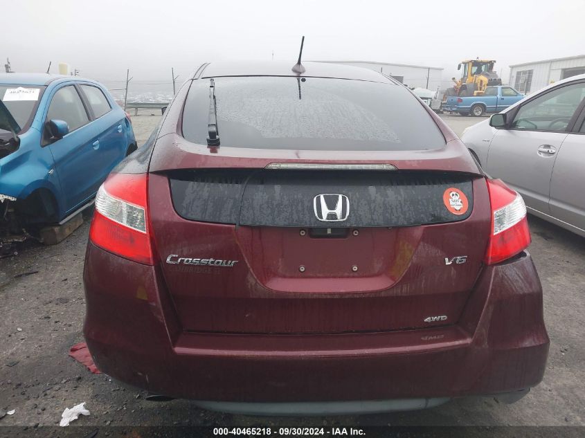 2012 Honda Crosstour Ex-L VIN: 5J6TF2H53CL007836 Lot: 40465218