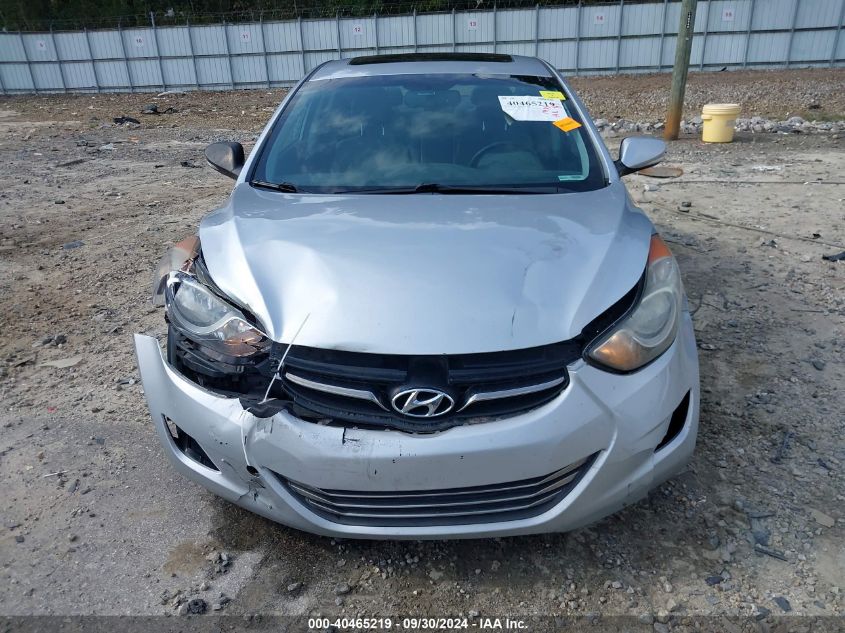 2013 Hyundai Elantra Limited VIN: 5NPDH4AE7DH270797 Lot: 40465219