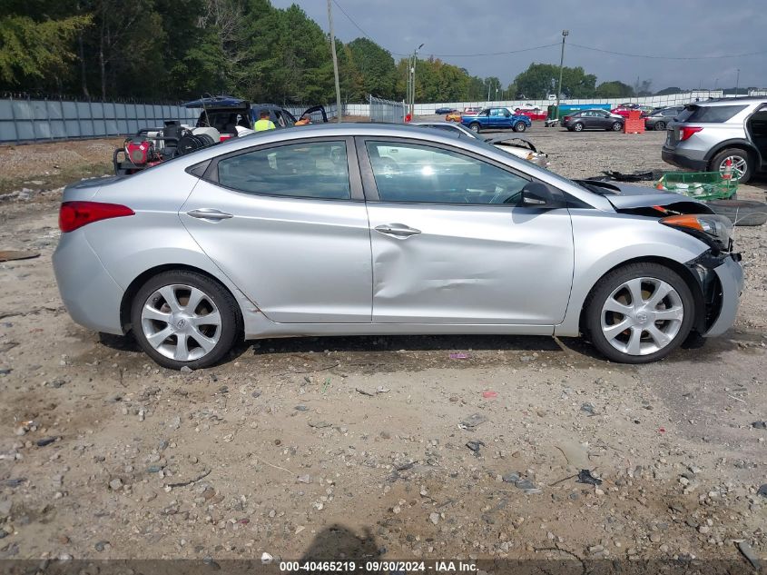 2013 Hyundai Elantra Limited VIN: 5NPDH4AE7DH270797 Lot: 40465219