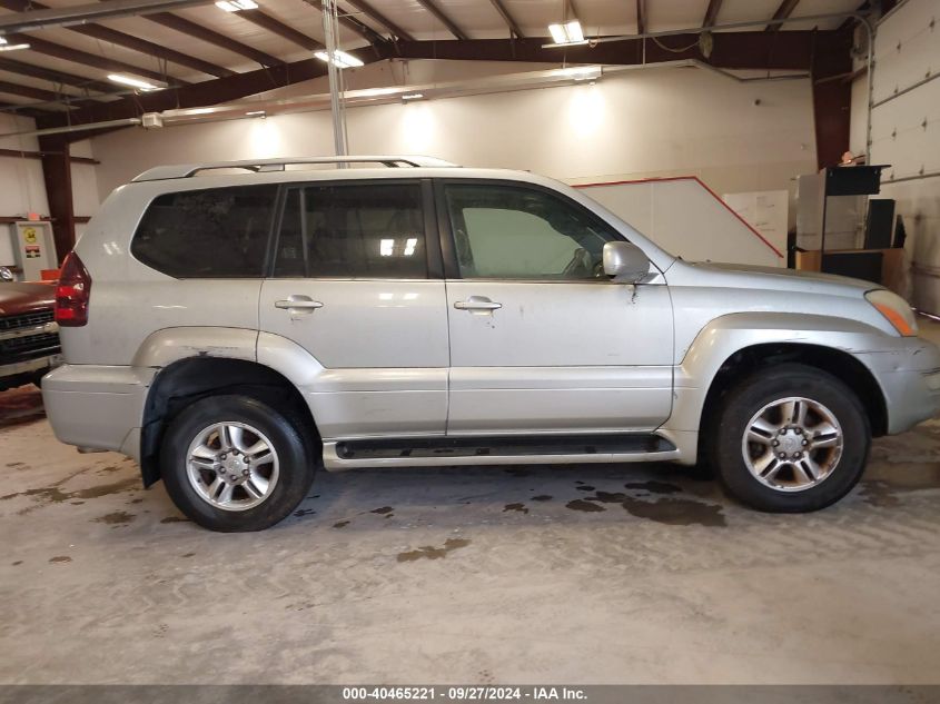 2004 Lexus Gx 470 VIN: JTJBT20X740043665 Lot: 40465221