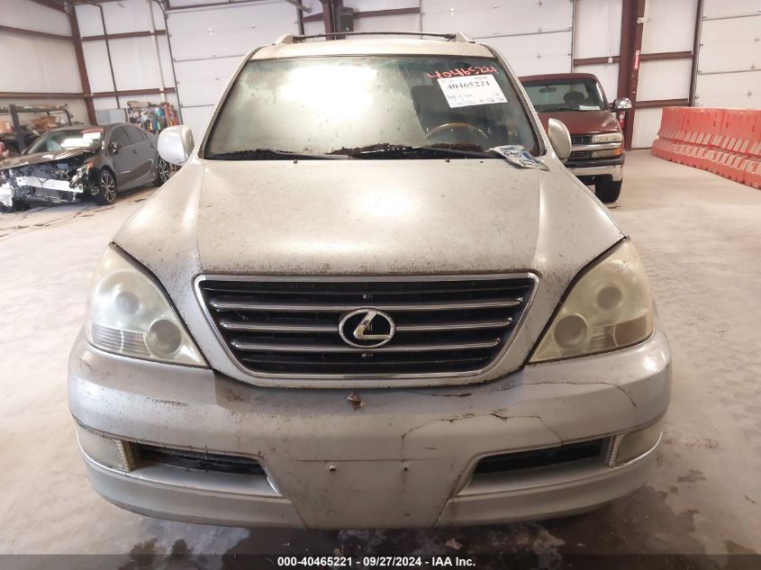 2004 Lexus Gx 470 VIN: JTJBT20X740043665 Lot: 40465221