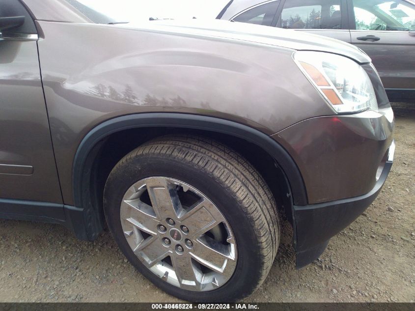 2010 GMC Acadia Slt-2 VIN: 1GKLVNED2AJ185689 Lot: 40465224