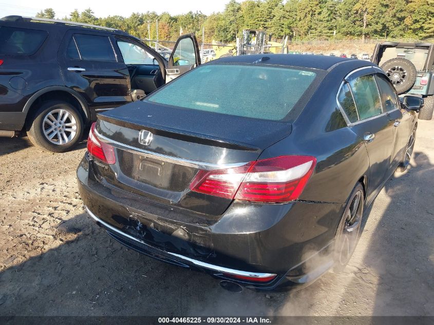 1HGCR2F8XGA107557 2016 Honda Accord Exl