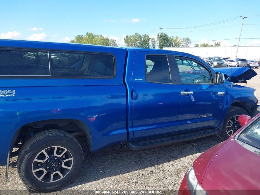 2016 Toyota Tundra Limited 5.7L V8 VIN: 5TFBW5F19GX492503 Lot: 40465247