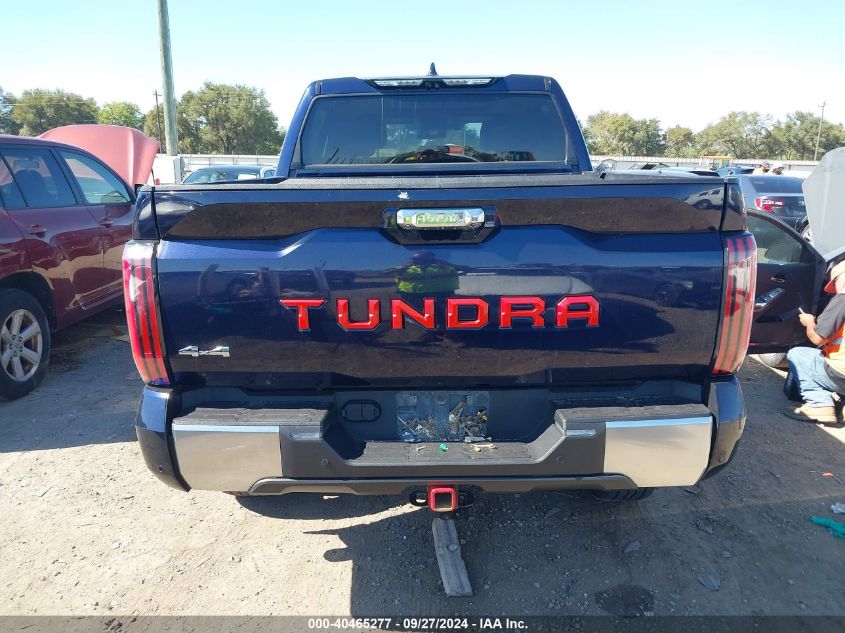 2022 Toyota Tundra Limited VIN: 5TFJA5DB2NX049015 Lot: 40465277