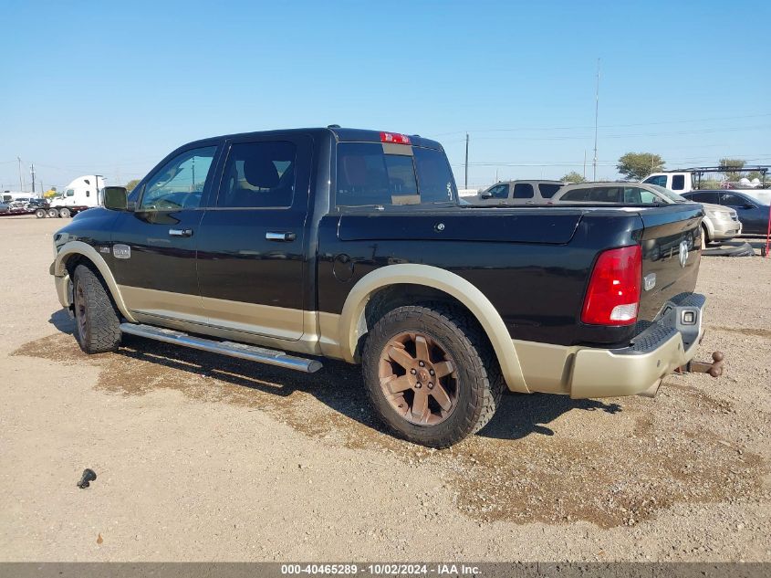 2011 Ram Ram 1500 Laramie Longhorn VIN: 1D7RB1CT9BS599460 Lot: 40465289