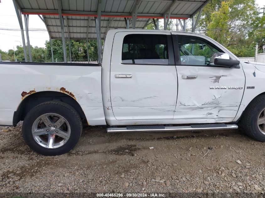 2012 Ram 1500 Slt VIN: 1C6RD7LT3CS266929 Lot: 40465296