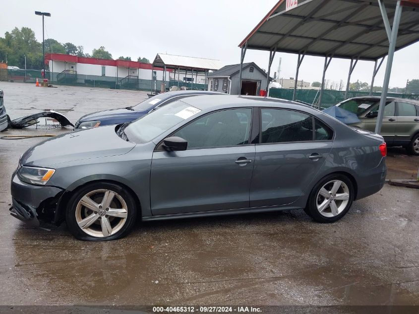 3VW2K7AJXDM240224 2013 Volkswagen Jetta 2.0L S