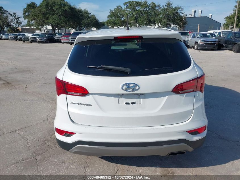 2018 Hyundai Santa Fe Sport 2.4L VIN: 5XYZT3LB9JG525700 Lot: 40465352