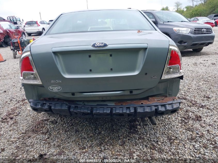 2006 Ford Fusion Se VIN: 3FAFP07Z96R165618 Lot: 40465372