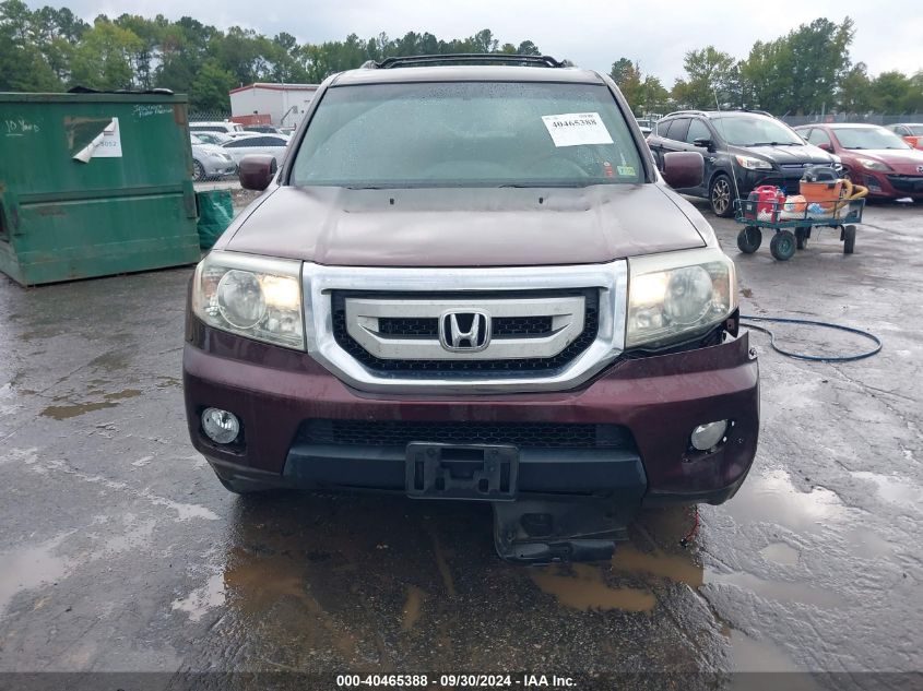 2010 Honda Pilot Touring VIN: 5FNYF4H82AB030641 Lot: 40465388