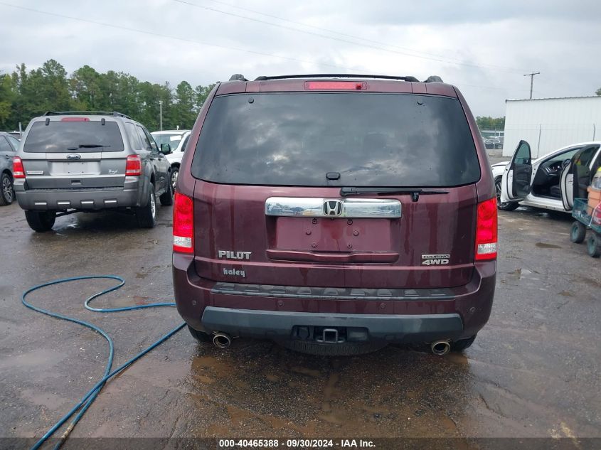 2010 Honda Pilot Touring VIN: 5FNYF4H82AB030641 Lot: 40465388