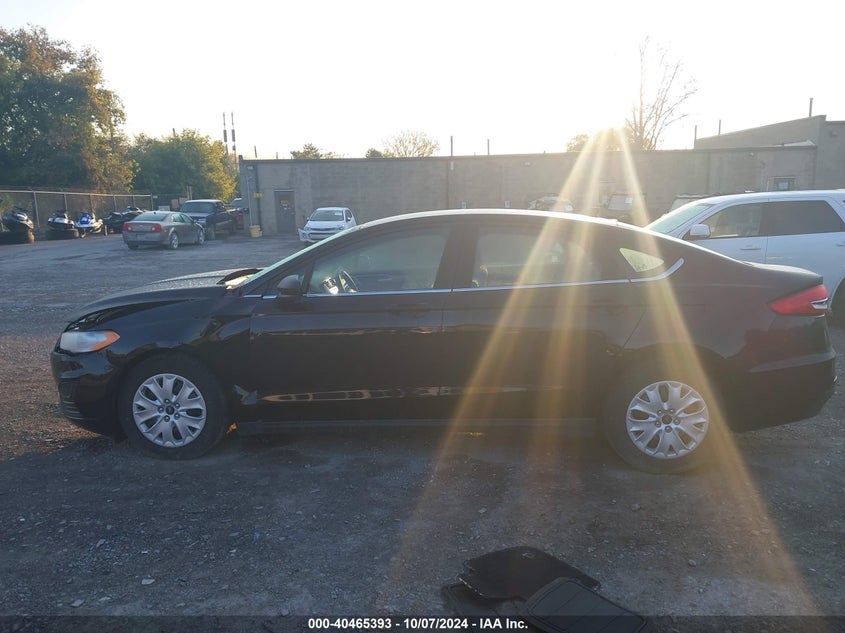 VIN 3FA6P0G74LR178383 2020 FORD FUSION S