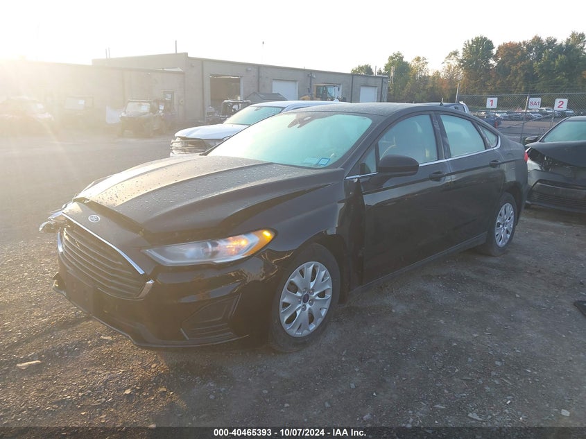 VIN 3FA6P0G74LR178383 2020 FORD FUSION S