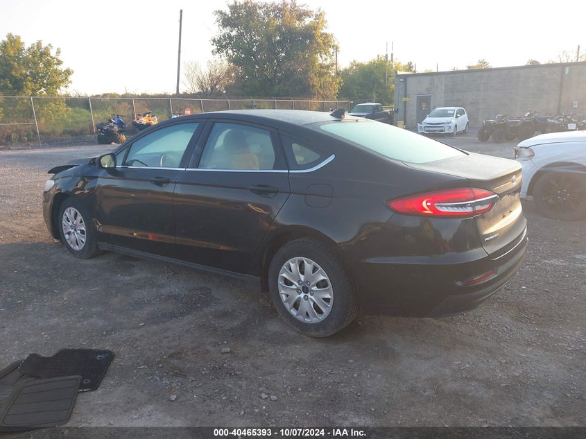 VIN 3FA6P0G74LR178383 2020 FORD FUSION S