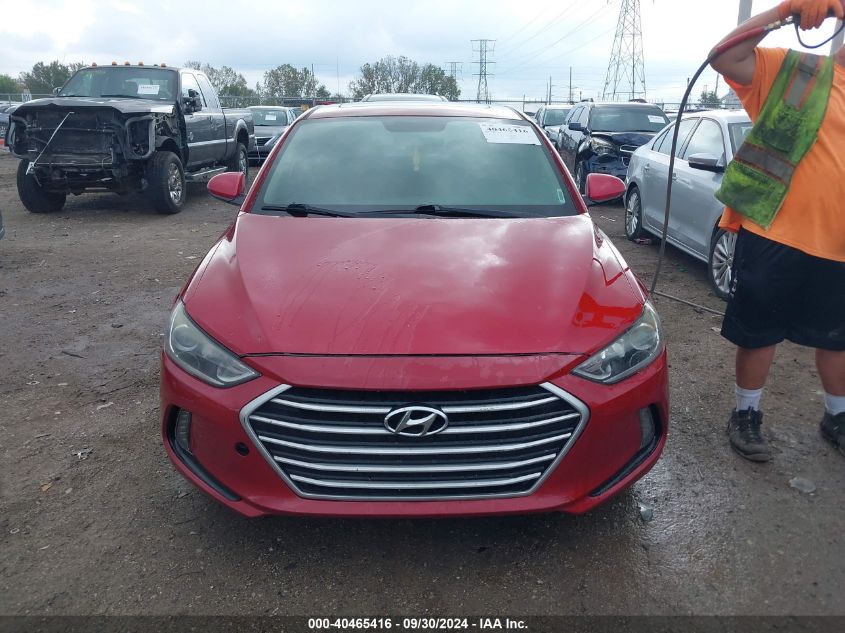 2017 Hyundai Elantra Value Edition VIN: KMHD84LFXHU237449 Lot: 40465416