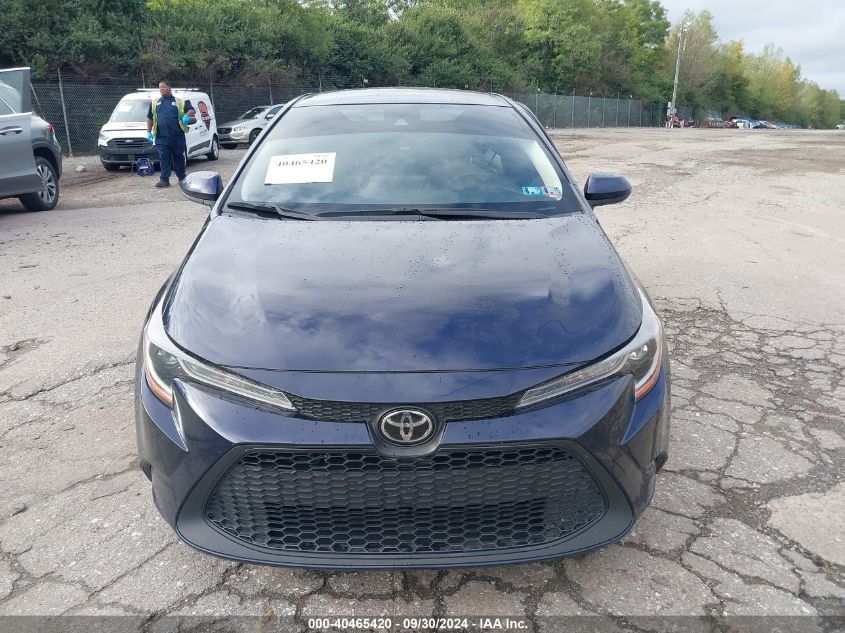 2021 Toyota Corolla Le VIN: JTDEPMAE3MJ144323 Lot: 40465420