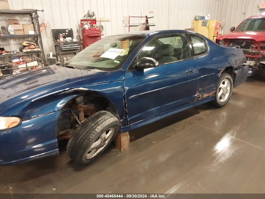 2003 Chevrolet Monte Carlo Ss VIN: 2G1WX12K939151206 Lot: 40465444