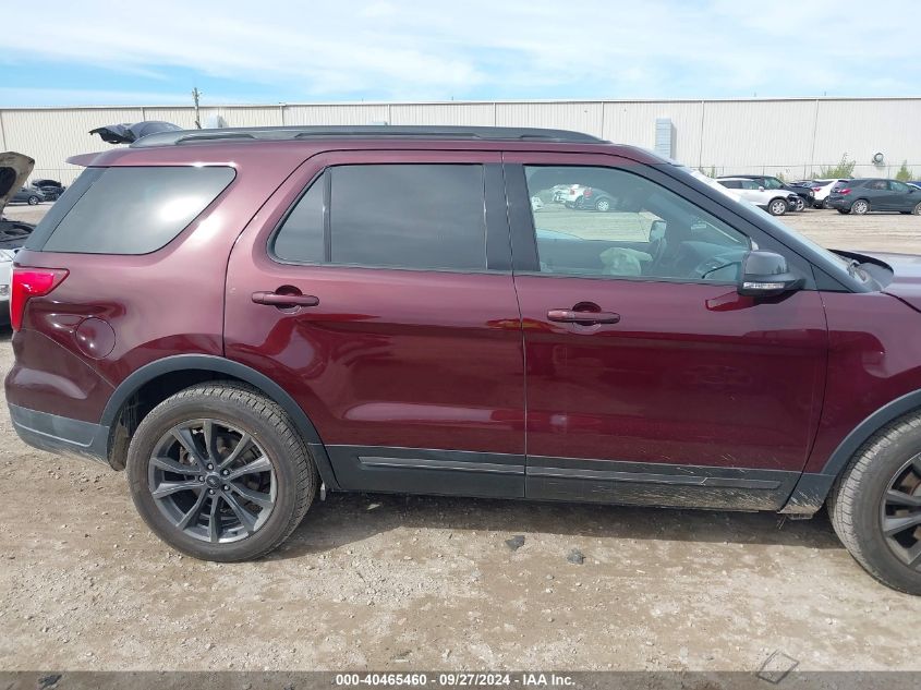 1FM5K8D85JGA53795 2018 Ford Explorer Xlt