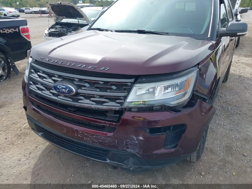 1FM5K8D85JGA53795 2018 Ford Explorer Xlt