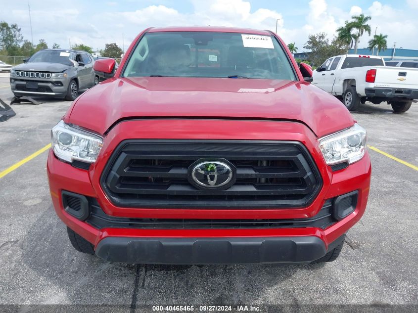 2022 Toyota Tacoma Sr VIN: 3TYSX5EN4NT010397 Lot: 40465465