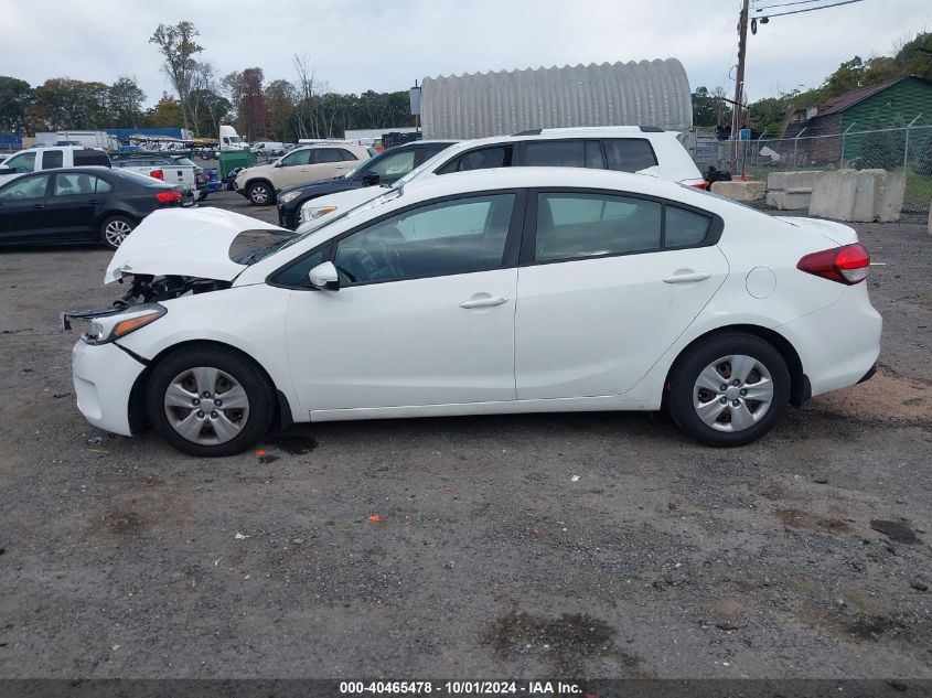 2017 Kia Forte Lx VIN: 3KPFK4A72HE073851 Lot: 40465478