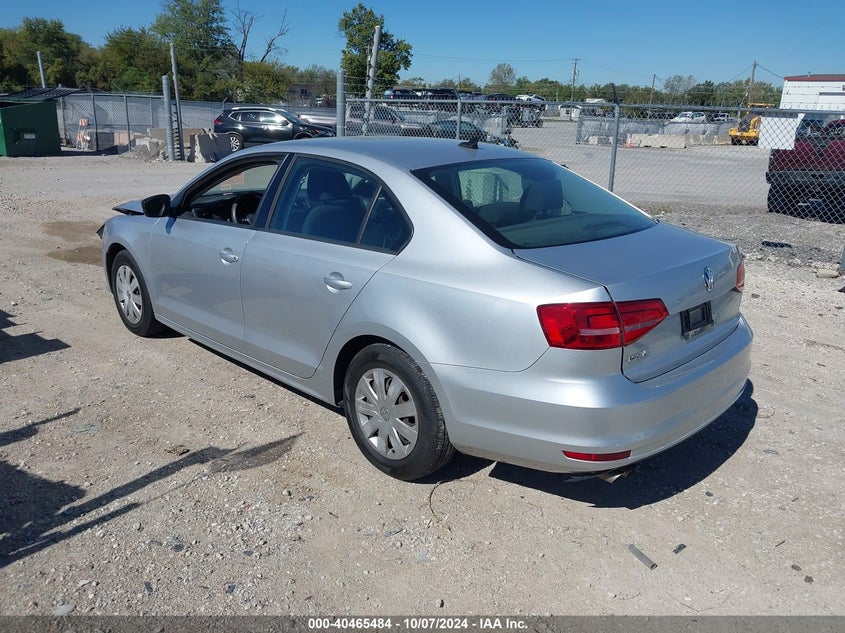 2015 VOLKSWAGEN JETTA VIN: 3VW2K7AJ0FM421819