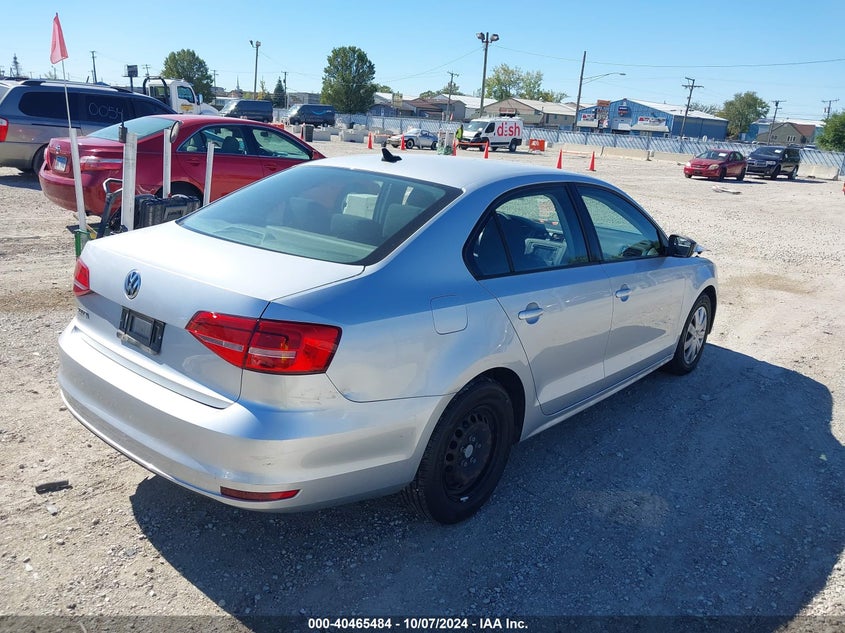 2015 VOLKSWAGEN JETTA VIN: 3VW2K7AJ0FM421819