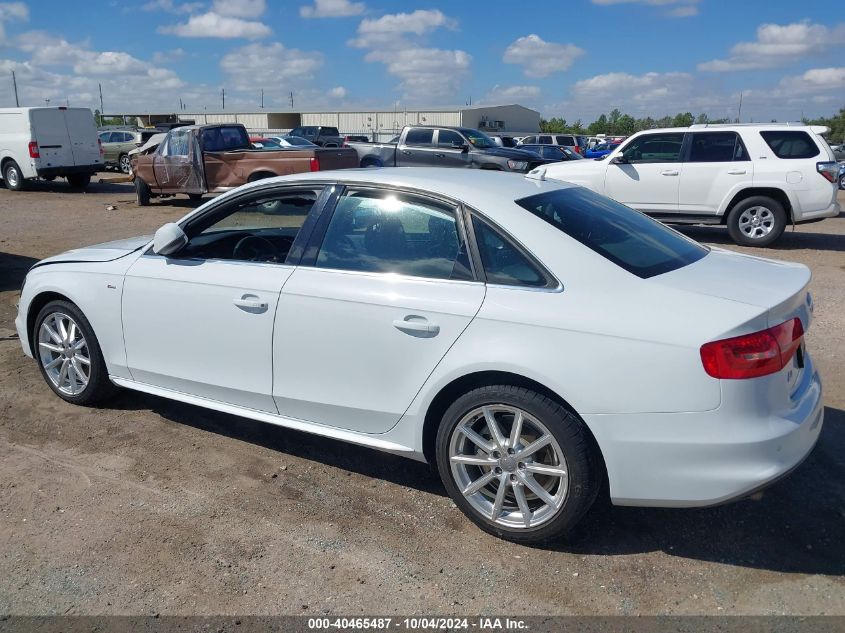 2015 Audi A4 2.0T Premium VIN: WAUFFAFLXFN017574 Lot: 40465487