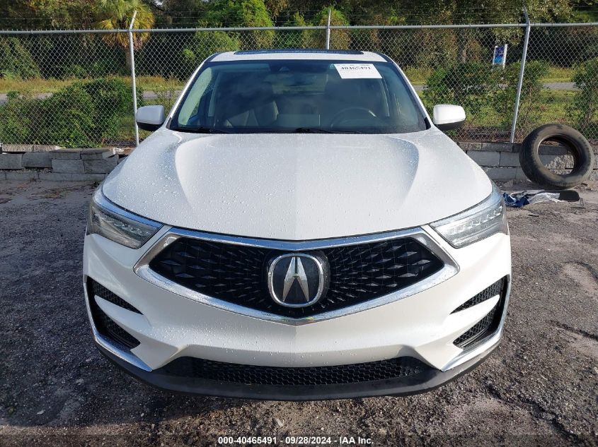 2020 Acura Rdx Standard VIN: 5J8TC2H31LL002391 Lot: 40465491