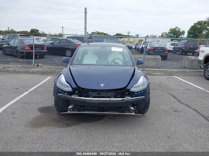 2022 Tesla Model 3 Performance Dual Motor All-Wheel Drive VIN: 5YJ3E1EC4NF263740 Lot: 40465498