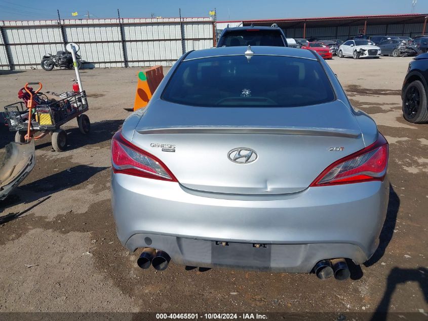 KMHHT6KD3DU083656 2013 Hyundai Genesis 2.0T