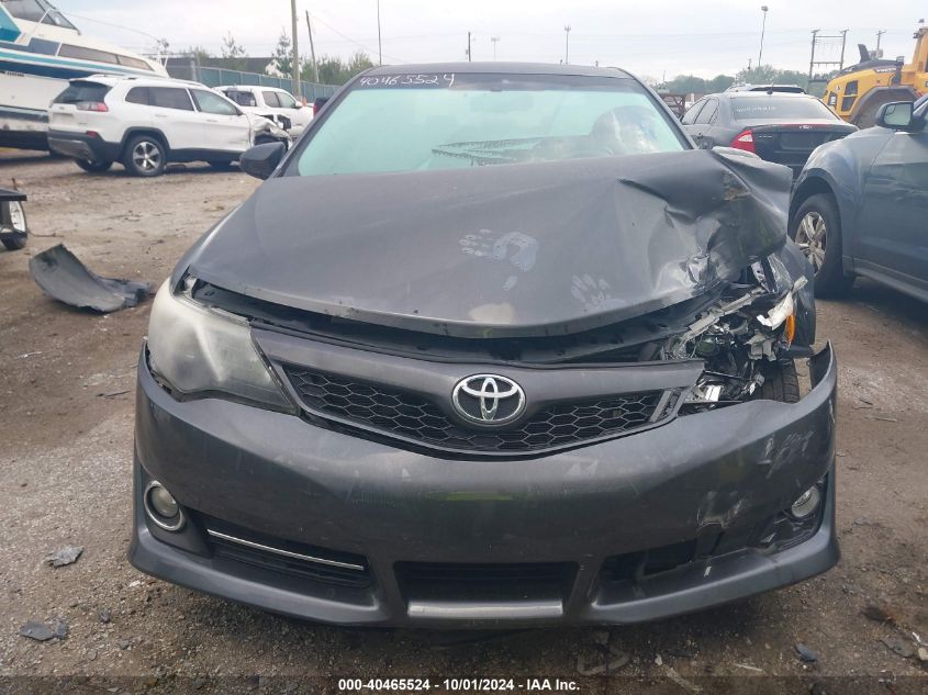 2012 Toyota Camry Se/Le/Xle VIN: 4T1BF1FK4CU126988 Lot: 40465524