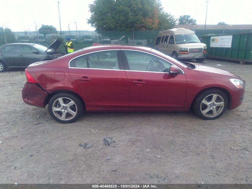 YV1612FHXD2210352 2013 Volvo S60 T5