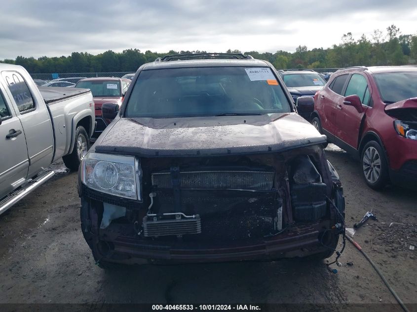 2011 Honda Pilot Ex-L VIN: 5FNYF4H6XBB023579 Lot: 40465533