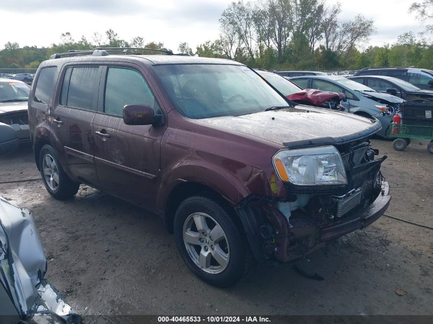 2011 Honda Pilot Ex-L VIN: 5FNYF4H6XBB023579 Lot: 40465533