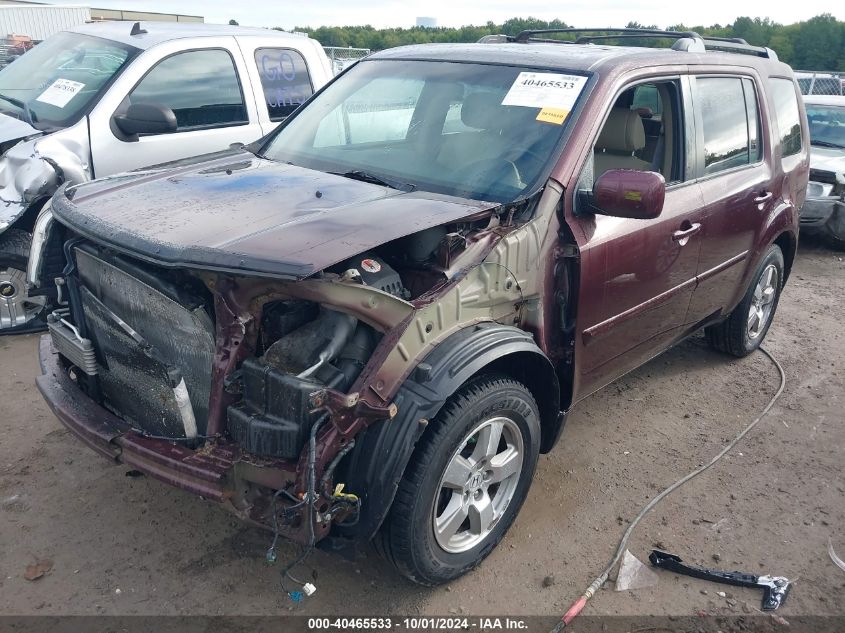 2011 Honda Pilot Ex-L VIN: 5FNYF4H6XBB023579 Lot: 40465533