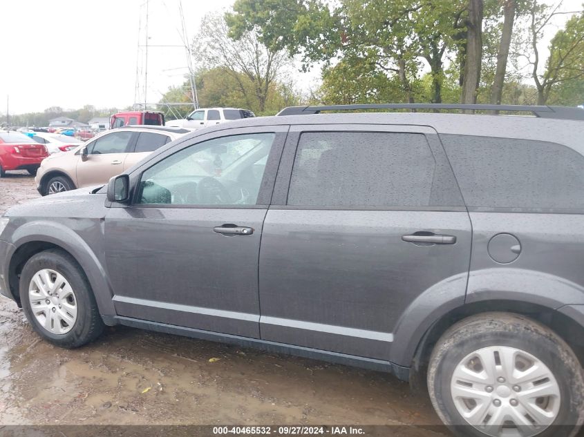 2018 Dodge Journey Se VIN: 3C4PDCAB1JT319559 Lot: 40465532