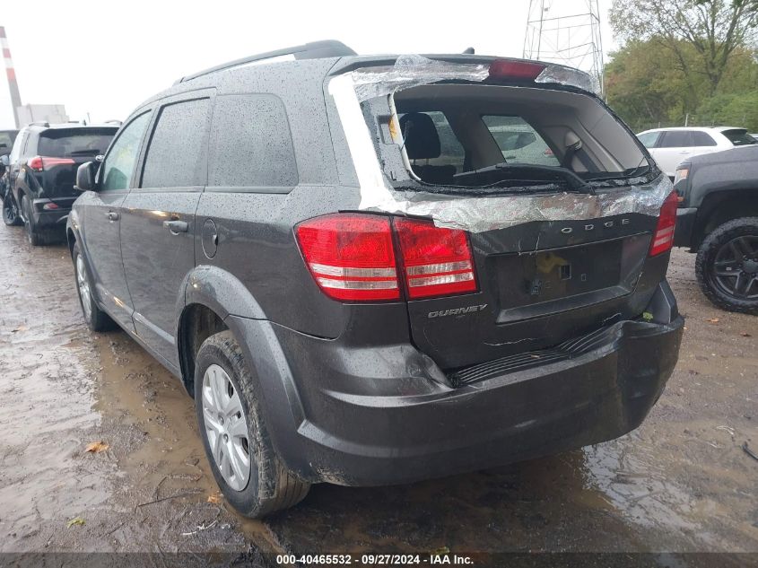 2018 Dodge Journey Se VIN: 3C4PDCAB1JT319559 Lot: 40465532