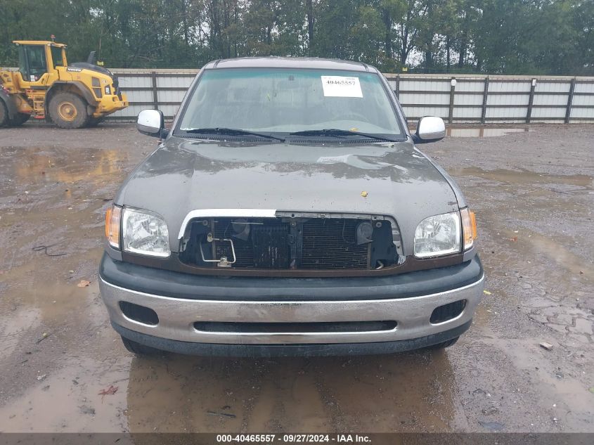 2001 Toyota Tundra Sr5 V8 VIN: 5TBBT44121S126216 Lot: 40465557